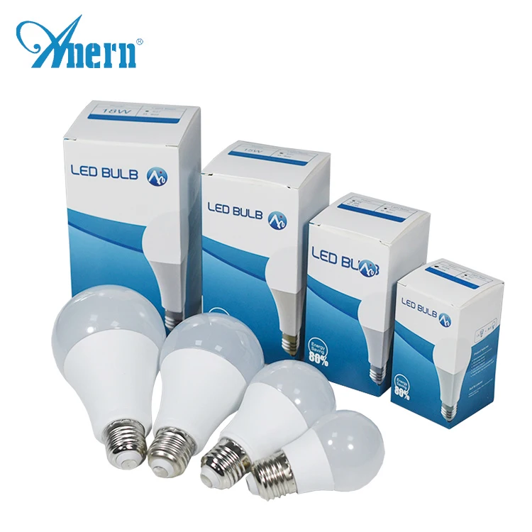 Anern 12v dc led light bulb e27 for home