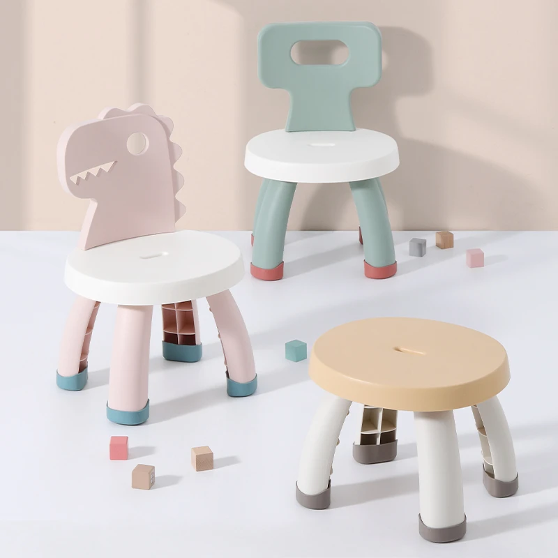 School Furniture Dinosaur Children Kids Chair Stool Customized Plastic ...
