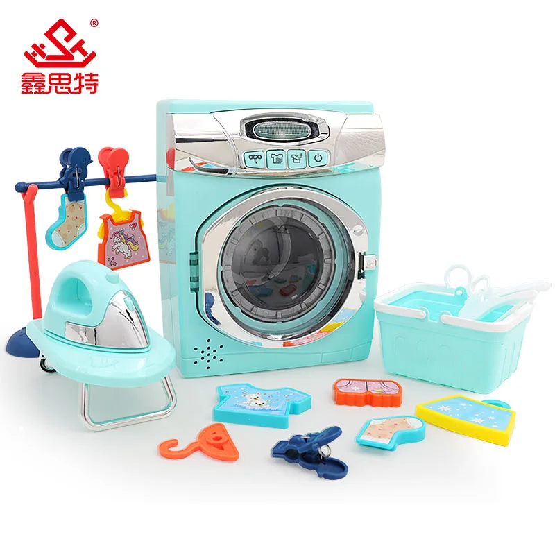 toy kitchen and laundry