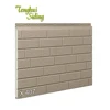 Decorative Panels Under Windows Faux Brick Design