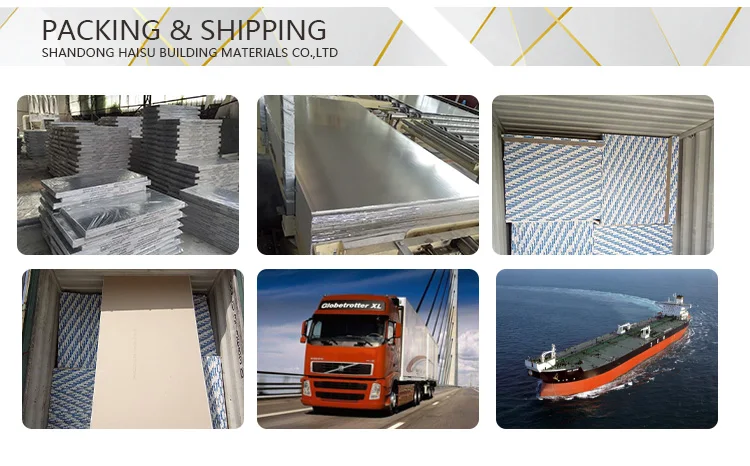 pvc laminated gypsum ceiling tiles