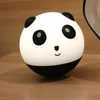 return gifts 7 colors lovely panda night light with touch sensor