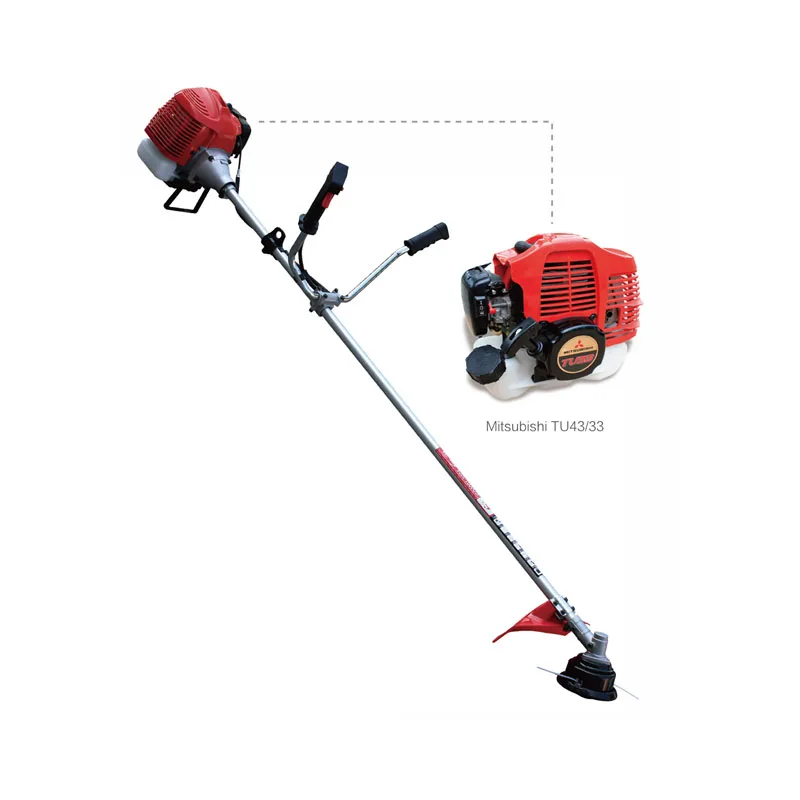 42.7CC 2 Stroke TU43 TU33 Japan Mitsubishi High Quality Brush Cutter Machine Walk Behind Brush Cutter