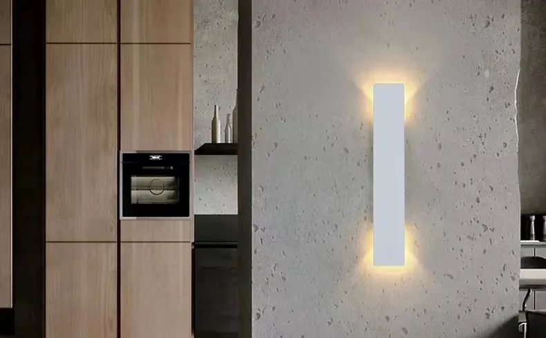 product long strip wall light simple corridor staircase pillar light background wall decoration outdoor wall lamp ip65 water proof-4