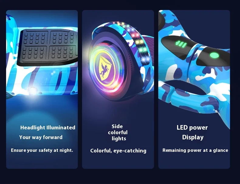 热销电动平衡车智能自平衡电动平衡踏板车悬停板气垫板