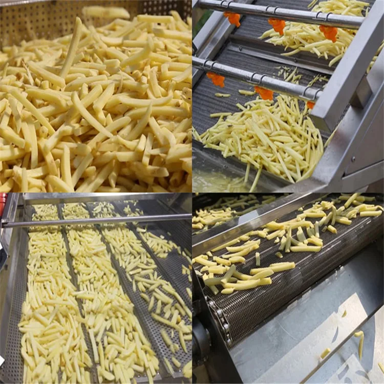 马铃薯酥脆芯片制造薯条生产线出售