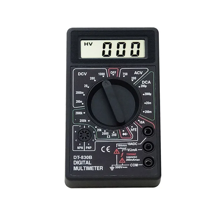 Dt830b Mini Digital Multimeter Electrician Inspection And Maintenance ...