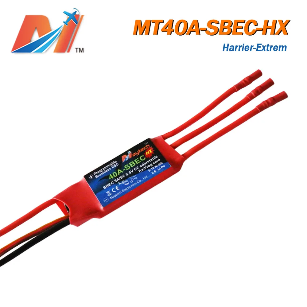 Maytech Engine Rc Airplane Esc 40a Brushless Electric Speed Controller