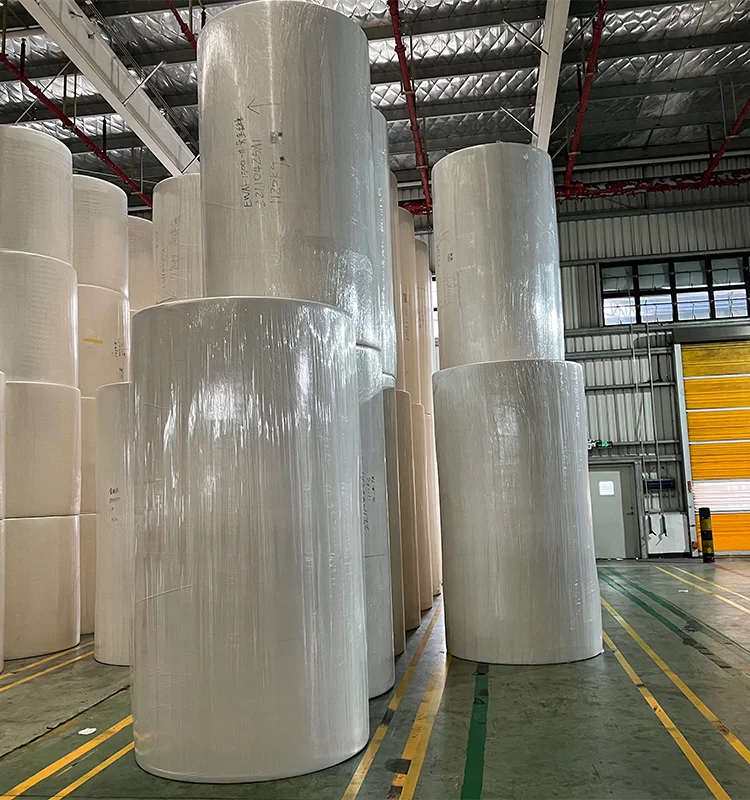 Tissue Paper Mother Roll Suppliers Wholesale White Parent Roll For