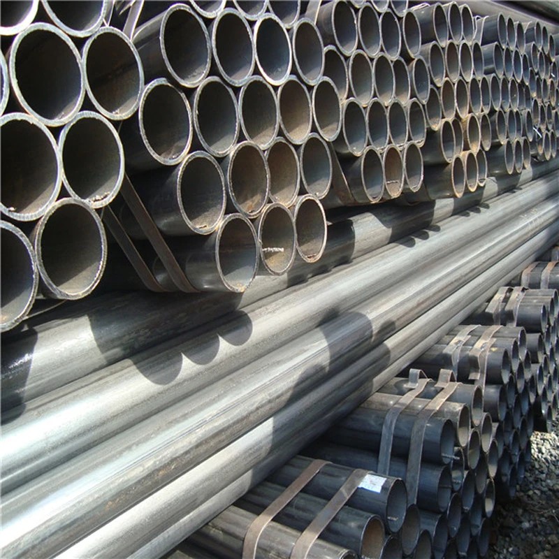 Direct Factory ERW Black Carbon Steel Pipe With Oil Painting Or