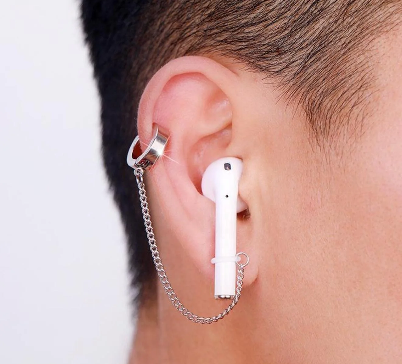 Full Custom Stainless Steel Universal Antilost Earring Strap Wireless