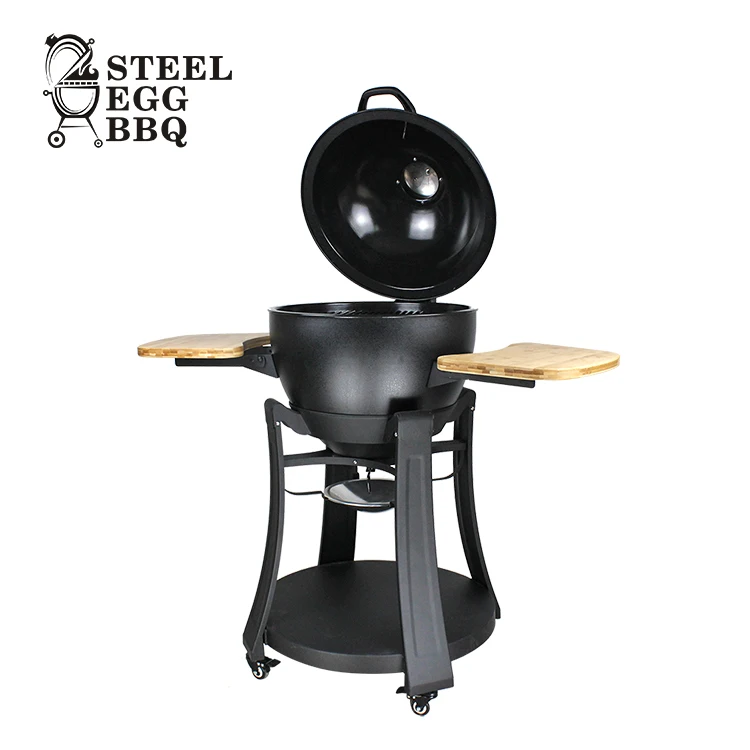 Steel Egg Bbq Factory Churrasqueira Akorn Kamado 22 Inch Asador Ceramic