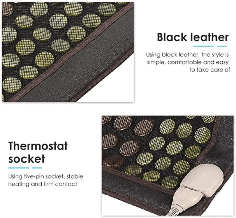 High Quality Far Infrared Jade Stone Heating Pad Electric Heating Pad
