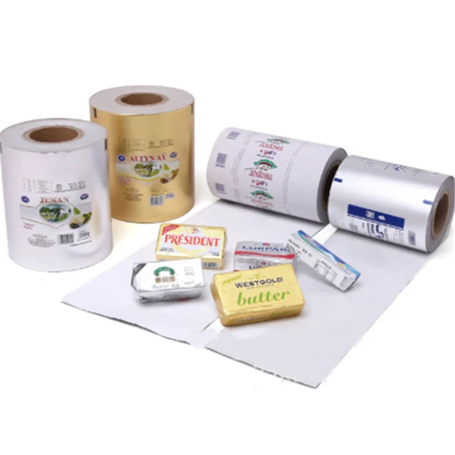 Color Butter Paper Sheet, Aluminum Butter Foil Wrap, Butter Packaging Rolls