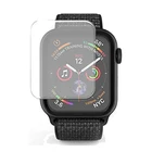 唯一平坦領域抗バブル耐スクラッチ強化ガラススクリーンプロテクター Apple の時計シリーズ 5 40 ミリメートル 44 ミリメートル