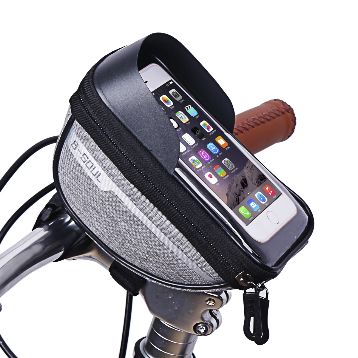 bike phone mount bag