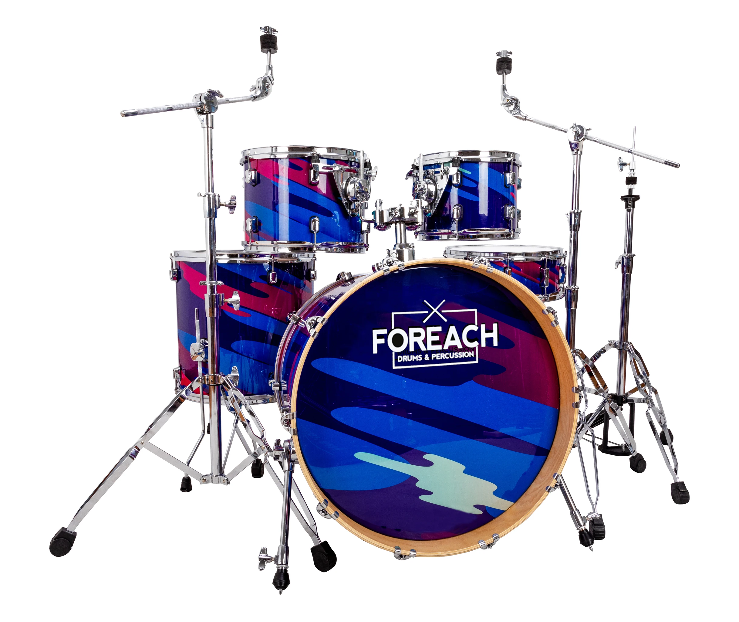Custom Design Foreach Printed Pvc Drum Set Drum Kit Buy Drum Set,Drum