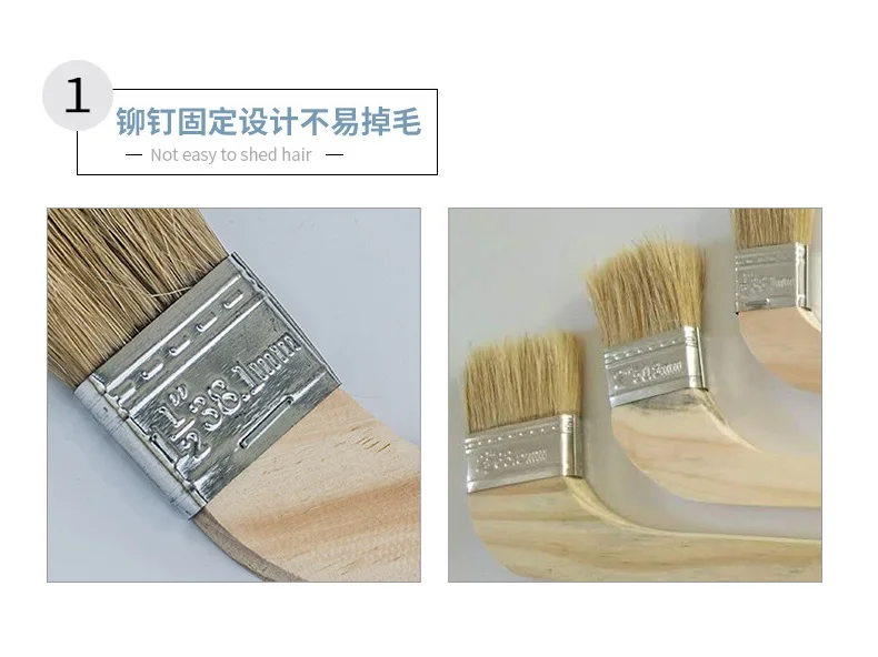 Large Scale Brush, Broad Flat Paint Brush with Long Handle