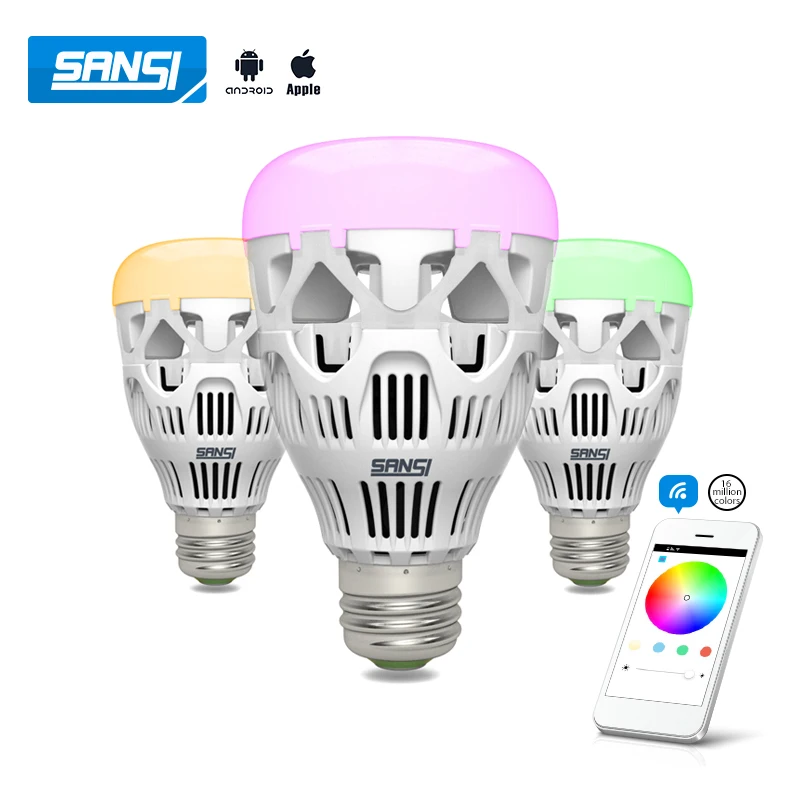 Dimmable LED Light Speaker control Bulb LED Home Lighting with WiFi Controlled by Smart Phone