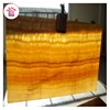 1Premium natural transparent yellow onyx stone for background
