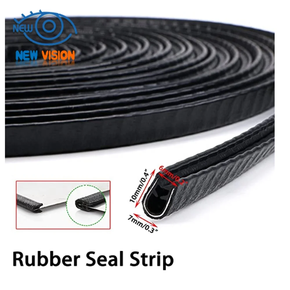 Flexible Rubber U Channel Rubber Edge Trim High Quality Black U Shape ...