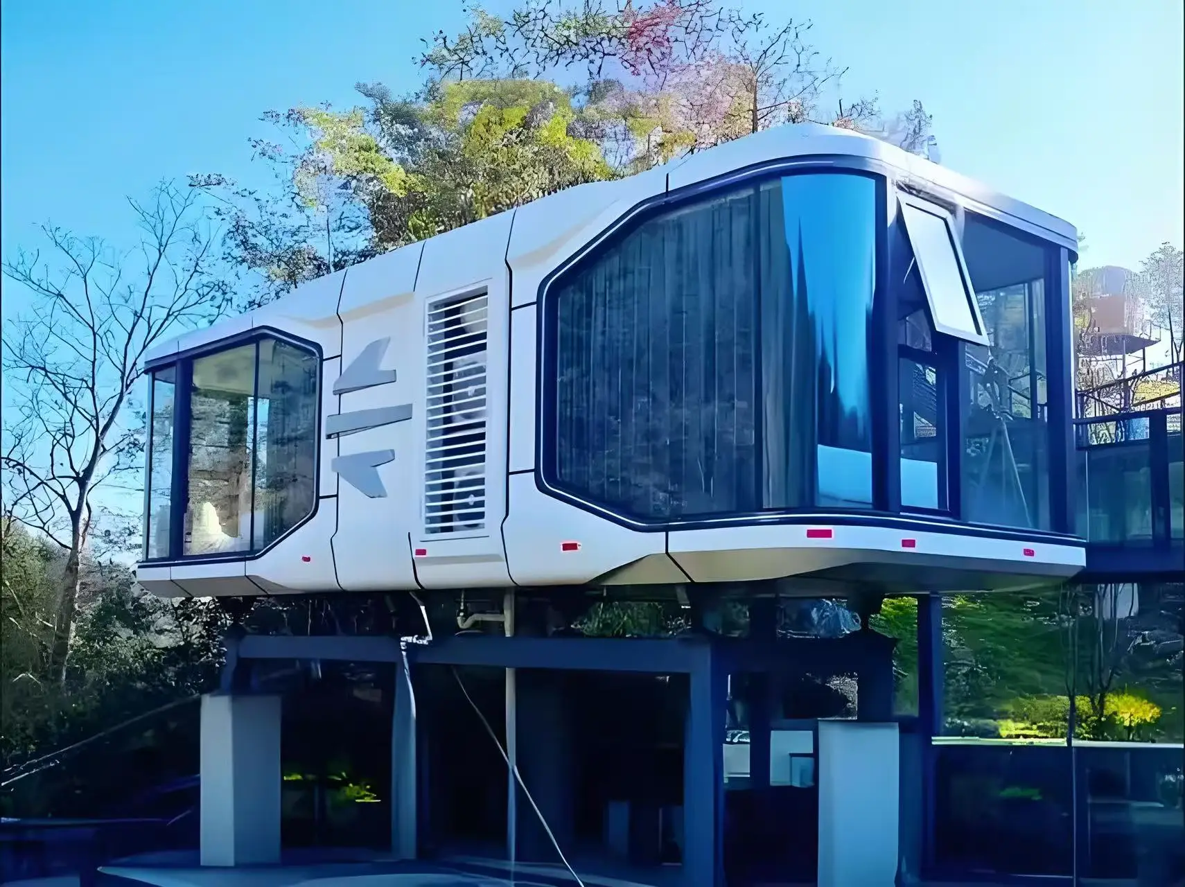 Luxury Movable Space 20ft 40ft Container Homes Capsule House ...