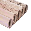 High Quality Vintage Floral Pattern Flower Brown Kraft Paper Graffiti Paper Gift Wrapping Paper For Gift