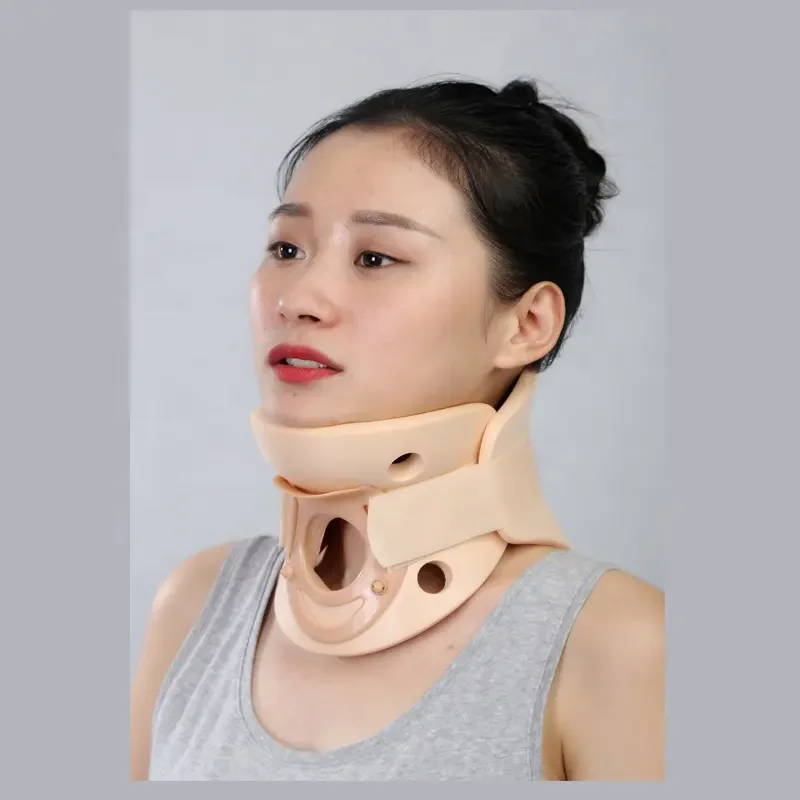 Sports Safety Cervical Collar Medical Support Brace for Cervical Vertebra Tractor Neck Protection Gear supplier