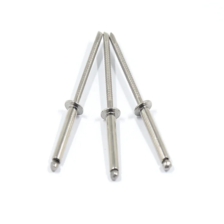 3.2mm x 10mm Blind Pop Rivets Countersunk Stainless Body Stainless Stem 100 PACK
