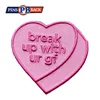 Wholesale lettering software horse design stick on embroidery patches for clothing