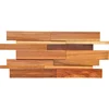 2019 Latest Natural Material Timber Type Interior 3D Solid Wood Decorative Panel Wall Paneling