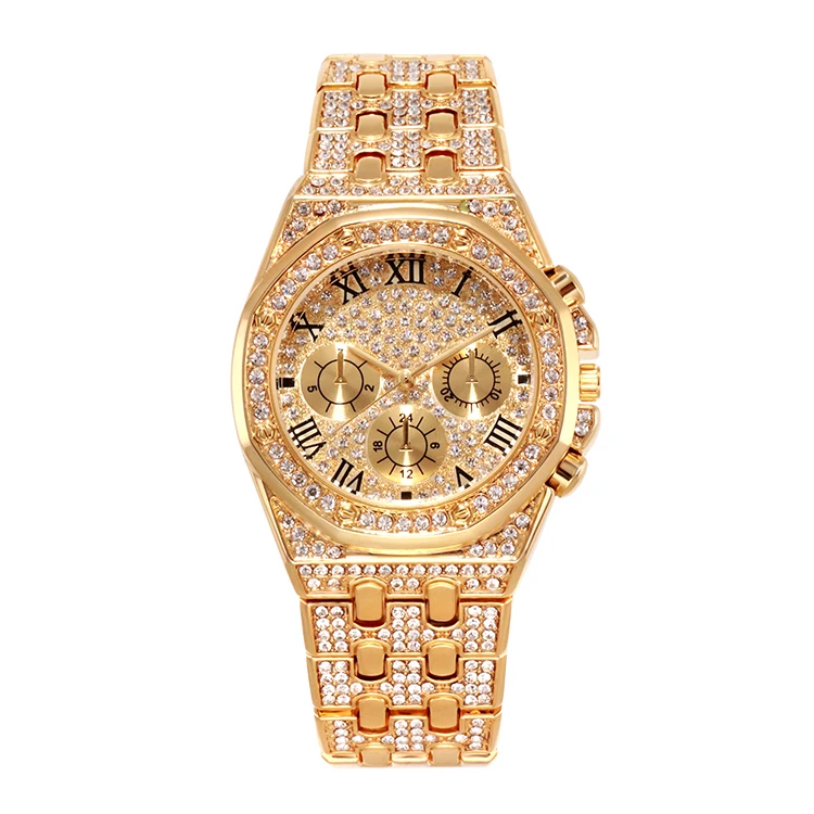 

Ice Out Hip Hop Watch,2 Pieces