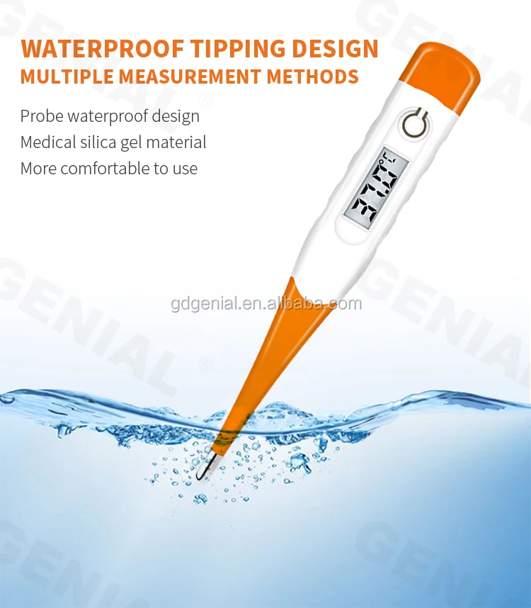 Genial Thermometre Oral Numerique Sans Mercure Sans Danger Pour Bebe Enfants Embout Flexible Buy Thermometre Oral Numerique Lecture Rapide Thermometre Fievre Thermometre D Essai Product On Alibaba Com