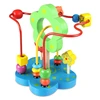 Early Development Circle Bead Toys Fun Learning Hot Game Toy Wooden Mini Round Beads Toy