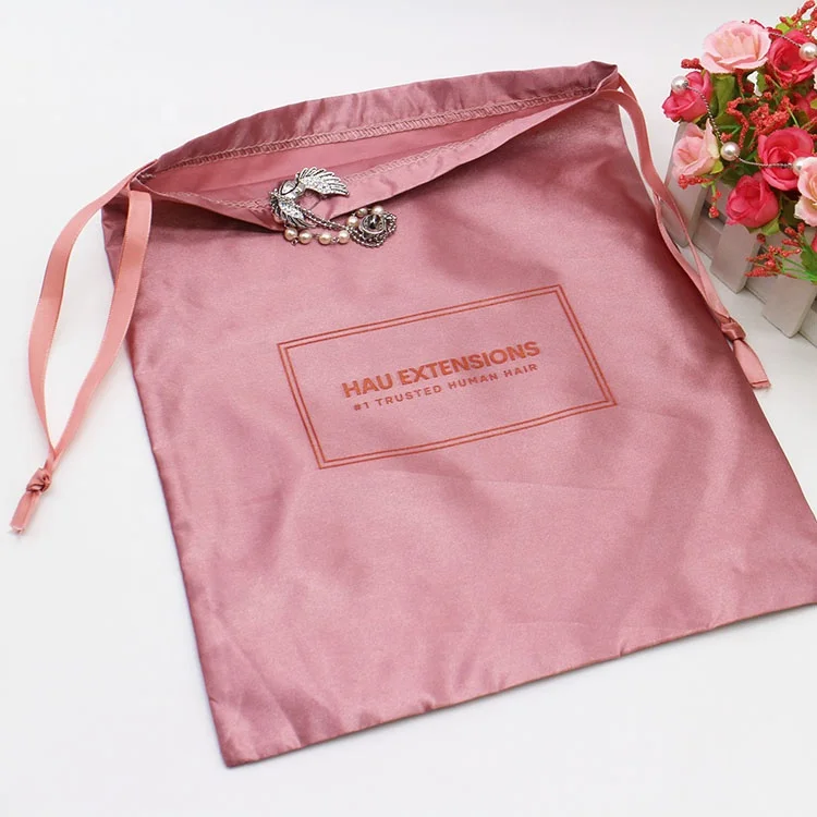 Wholesale Custom Satin Bags Drawstring Custom Logo,Drawstring Gift