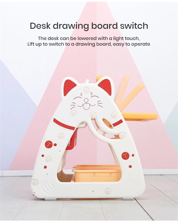 Children's Drawing Board Cat Small Blackboard Home Magnetic Kids Drawing Board