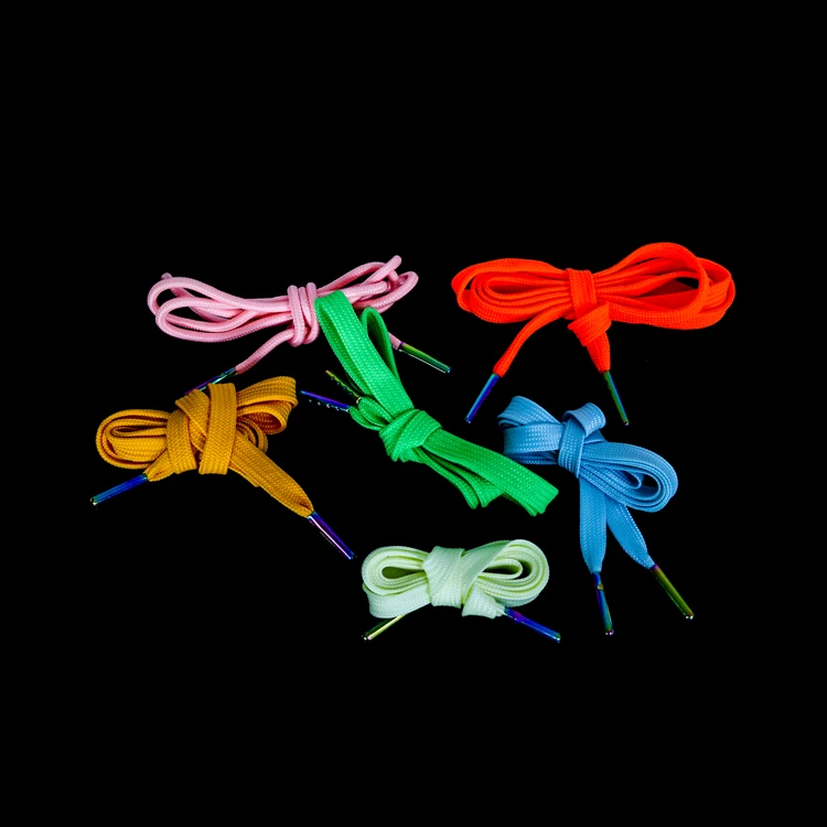 Customized Printed Flat Shoelaces Factory,Custom Metal Tips Shoe Laces