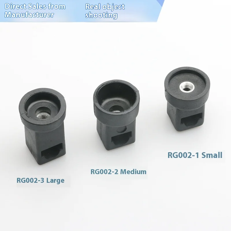 RG002 Cabinet Lock Aluminum Profile Accessories Connecting Rod Positioning Piece Pull Rod Fixing Piece RG001-1 details