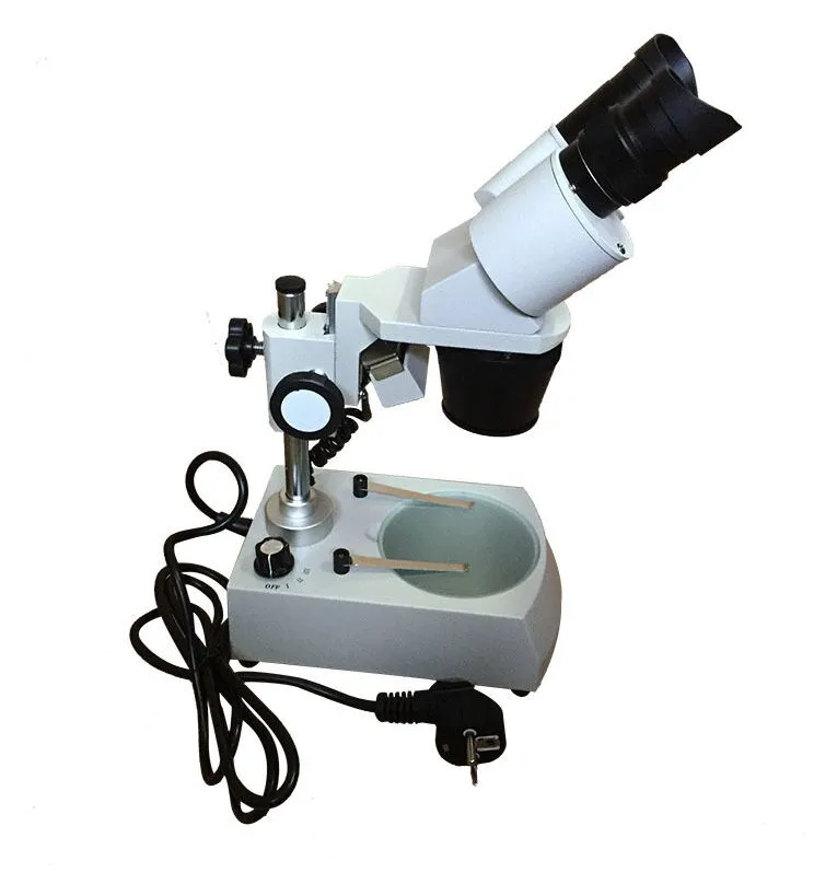 Stereoscopic Inspection Stereoscopic Dissecting Inspection Binocular Microscope W/ Top Bottom ...