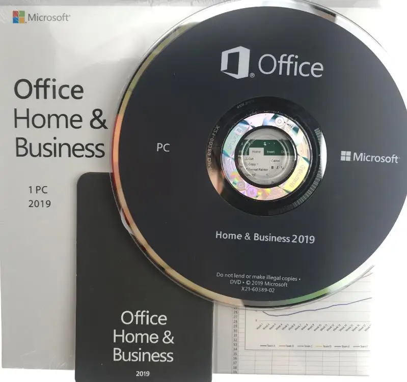 전체적 버전 소프트웨어 시스템 사무실 2019 집과 사업 키 카드 사무실 2019 HB 소프트웨어
