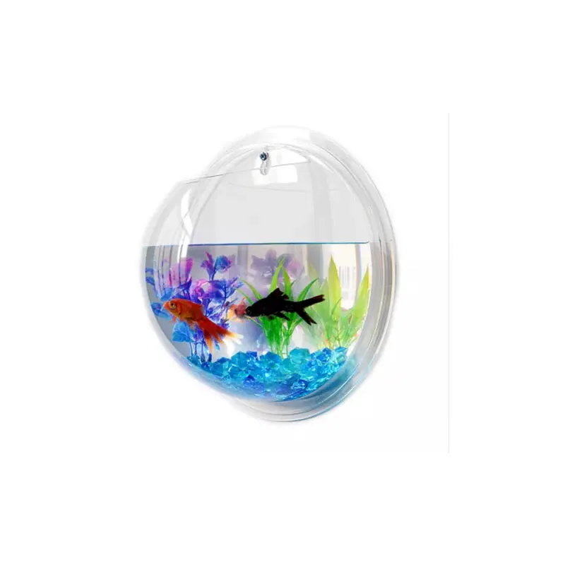 Acrylic Bowl Fish Tank Aquarium Wall Mounted Hanging Fish Bowl Buy