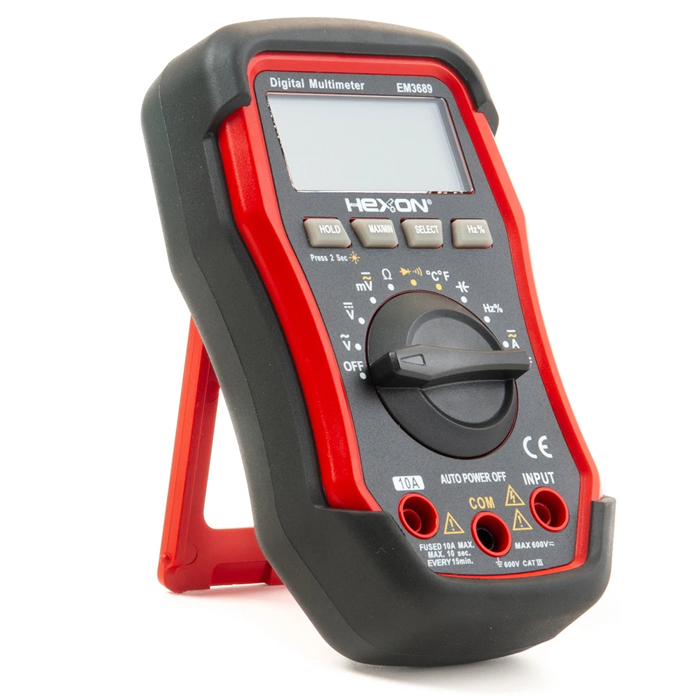 Multimètre Digital TRMS HT93 2000 Points - Auto-range, Détection NCV, Rétroéclairage (neuf)