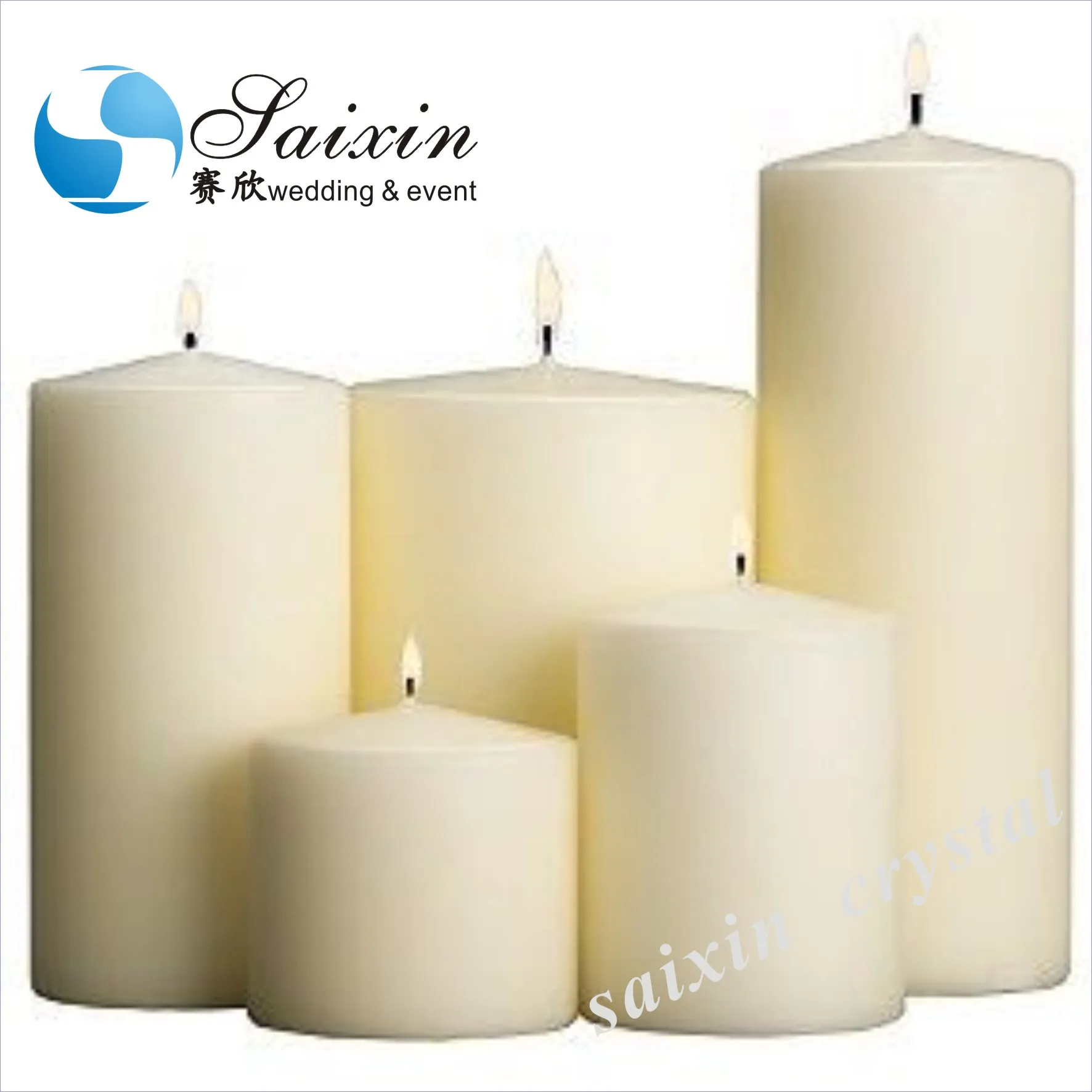 Beautiful Decoration Wedding Candelabra Pillar Candle Buy