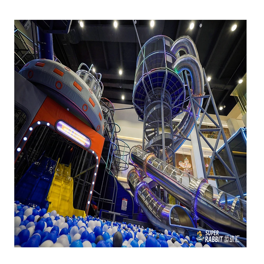 Kids Indoor Play Center Maze Children Indoor Soft Playground Equipment