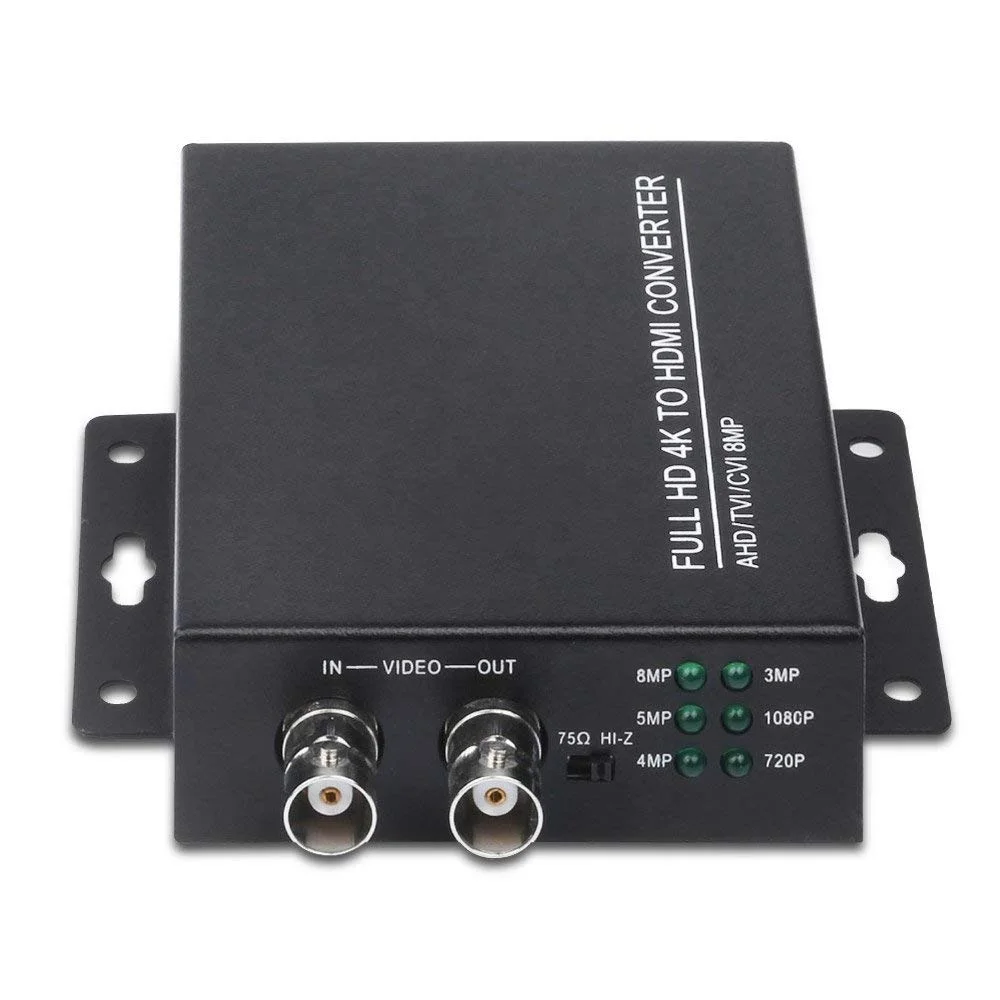 AHD TVI CVI 4K to HDMI 3 In 1 HD Converter for Camera CCTV Tester Converter UK