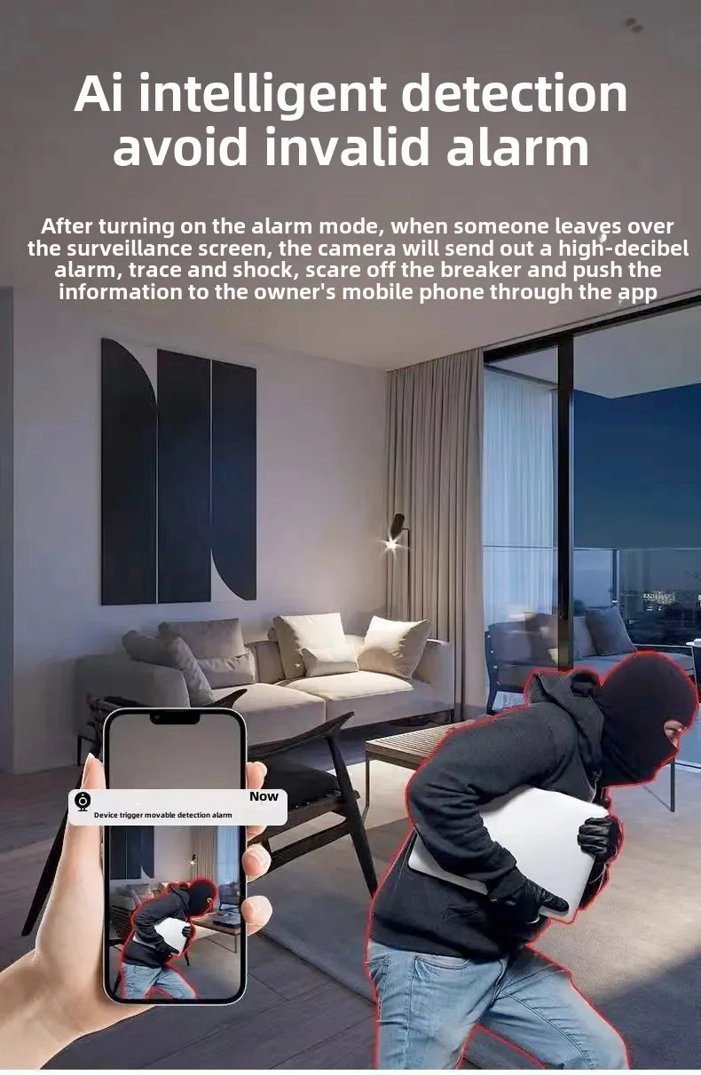 Cloudbirds V360pro Wifi Camera One-Click Calling/Cancelling Button Big LED Colorful Screen Max Rotating Head Night Vision