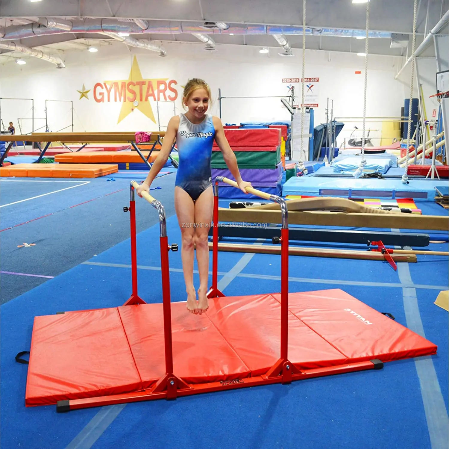 Zonwinxin Gymnastics Bars For Kids,Parallel Bars,Exercise Equipment