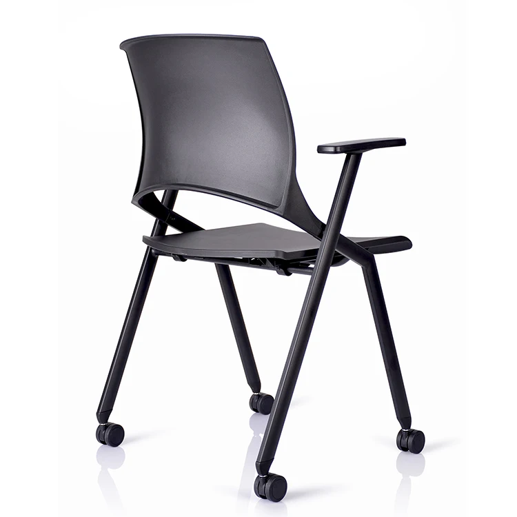 Direct From China Furniture Plastic Portable Office Folding Chair With