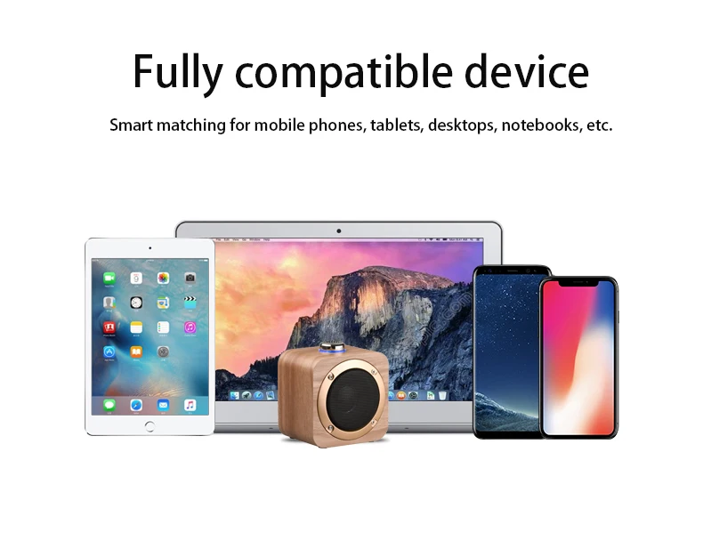 woodulisten Wooden Wireless Mini Bluetooth Speakers Beautiful Natural Sound Use 1 Pair 2 True Stereo TWS Branch Design - ANKUX.COM