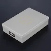 custom packaging pillow ivory board paper duplex paper gift box with factory price